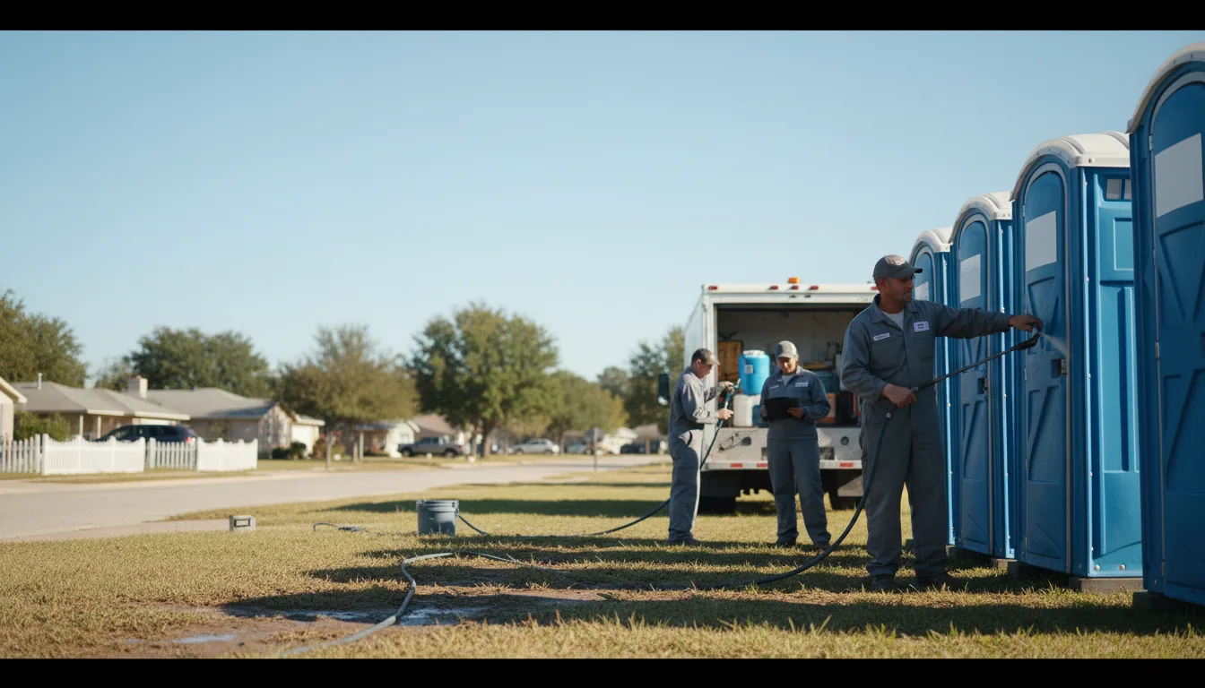 Long-Term Portable Toilet Rental in Wakefield, NE near me
